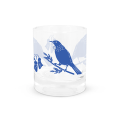 Iko Iko Glass Tumbler Tūī Blue