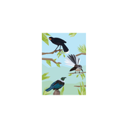 Iko Iko Mini Card NZ Geo Three Birds
