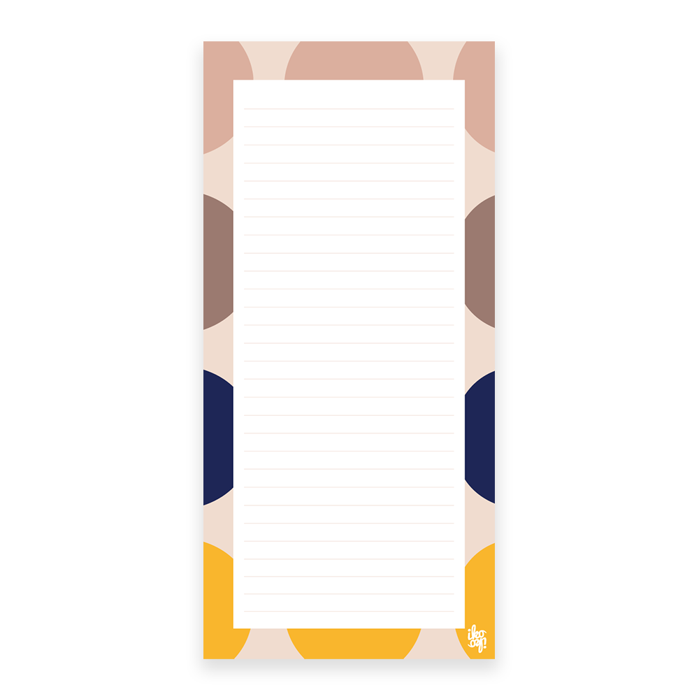 Iko Iko Notepad Moon Forms