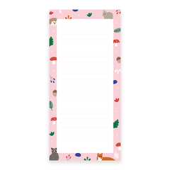 Iko Iko Notepad List Woodland Creatures