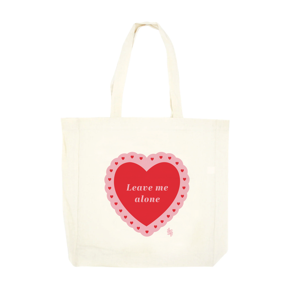 Iko Iko Simple Tote Heart Leave Me Alone