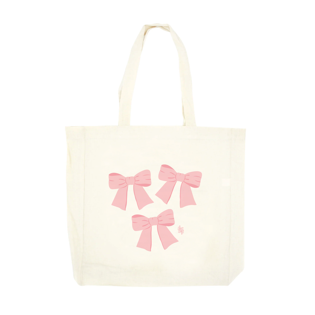 Iko Iko Simple Tote Pink Bows