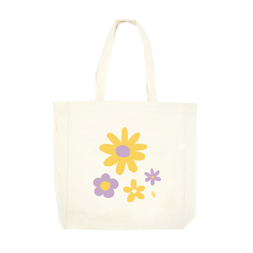 Iko Iko Simple Tote Solstice Daisies Spring