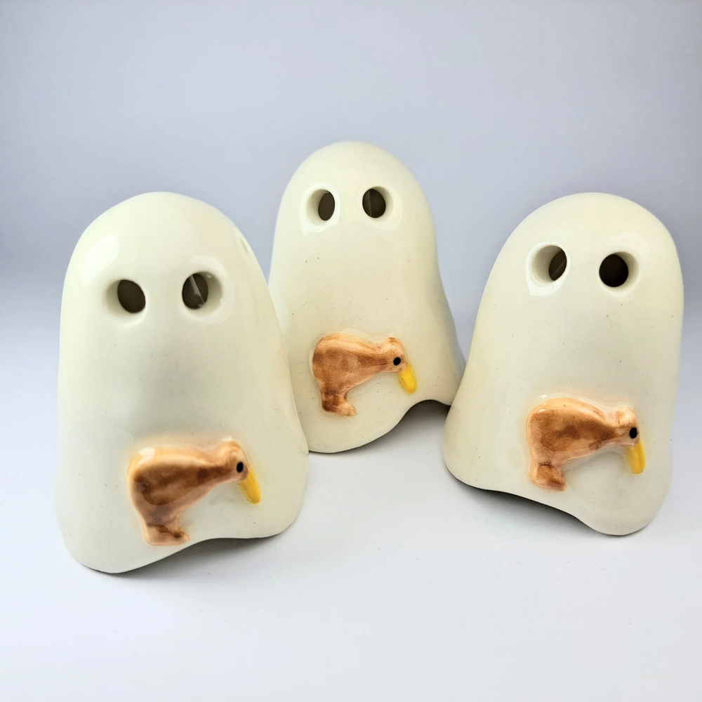 Lava Ceramics Ghost Kiwi Boo