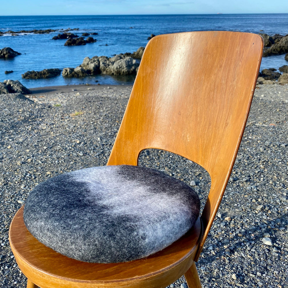 Tush Cush Cushion Pebble Dark