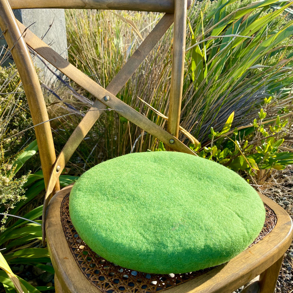 Tush Cush Cushion Coastal Green
