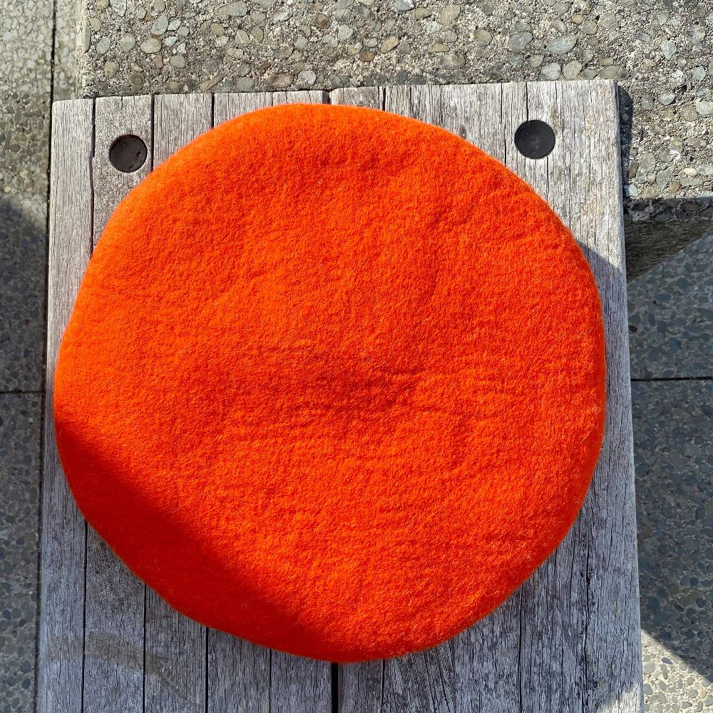 Tush Cush Cushion Overly Orange