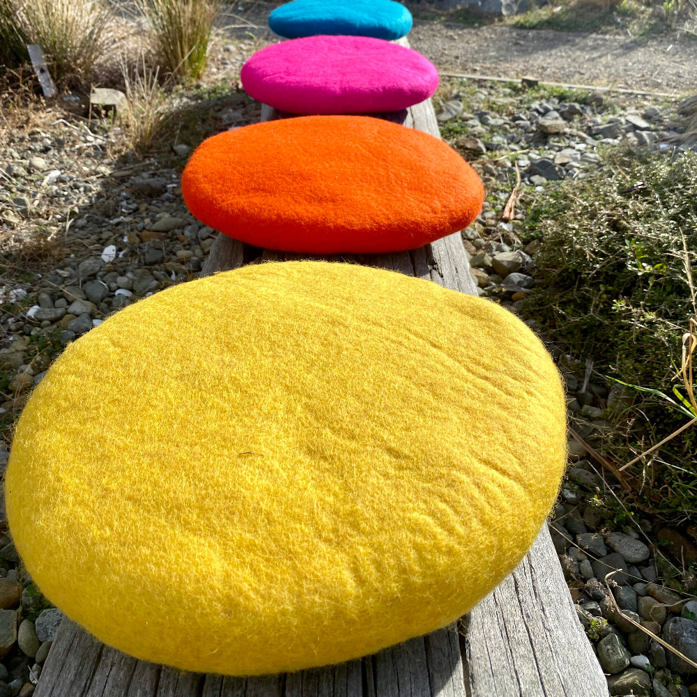 Tush Cush Cushion Mustard Yellow