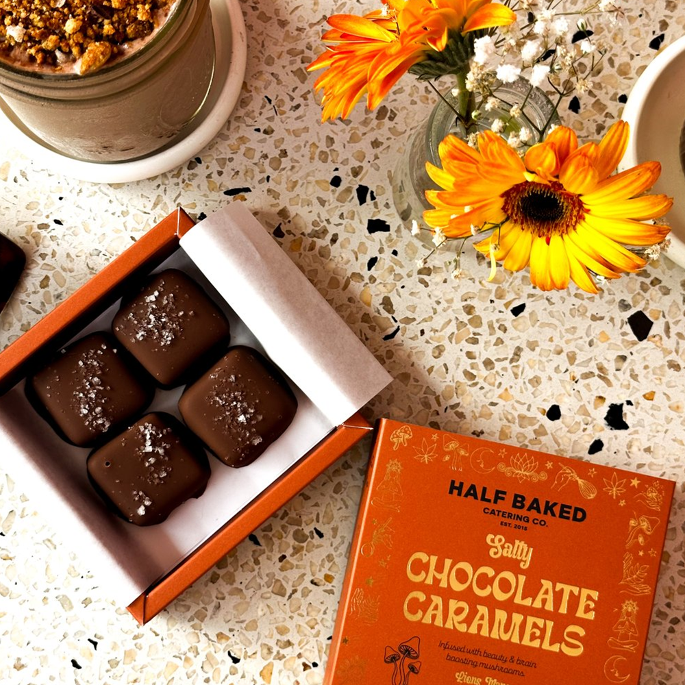 Half Baked Salty Chocolate Caramels