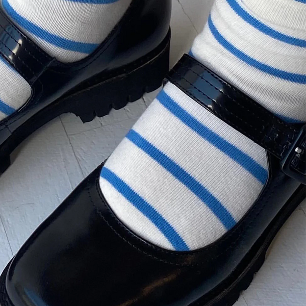 Le Bon Shoppe Socks Wally Ciel Blue