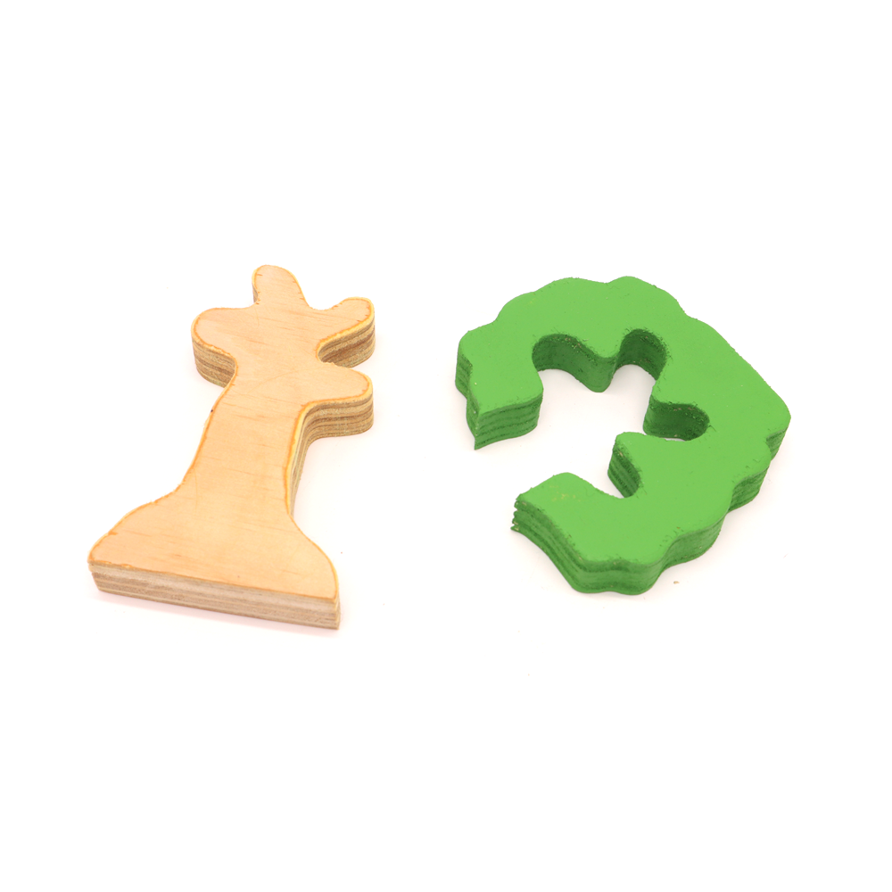 RNR NZ Made Wooden Toy Be Leaf in Yourself