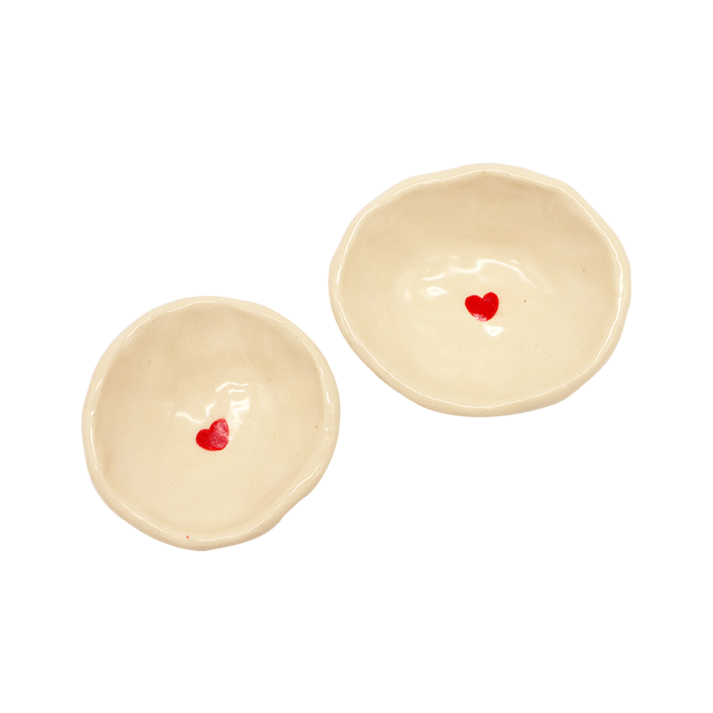 Rosa Ring Dish Heart