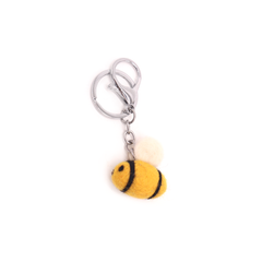 Felt Bee Keyring