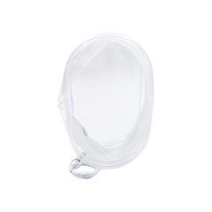 Trinket Pouch with Keychain White