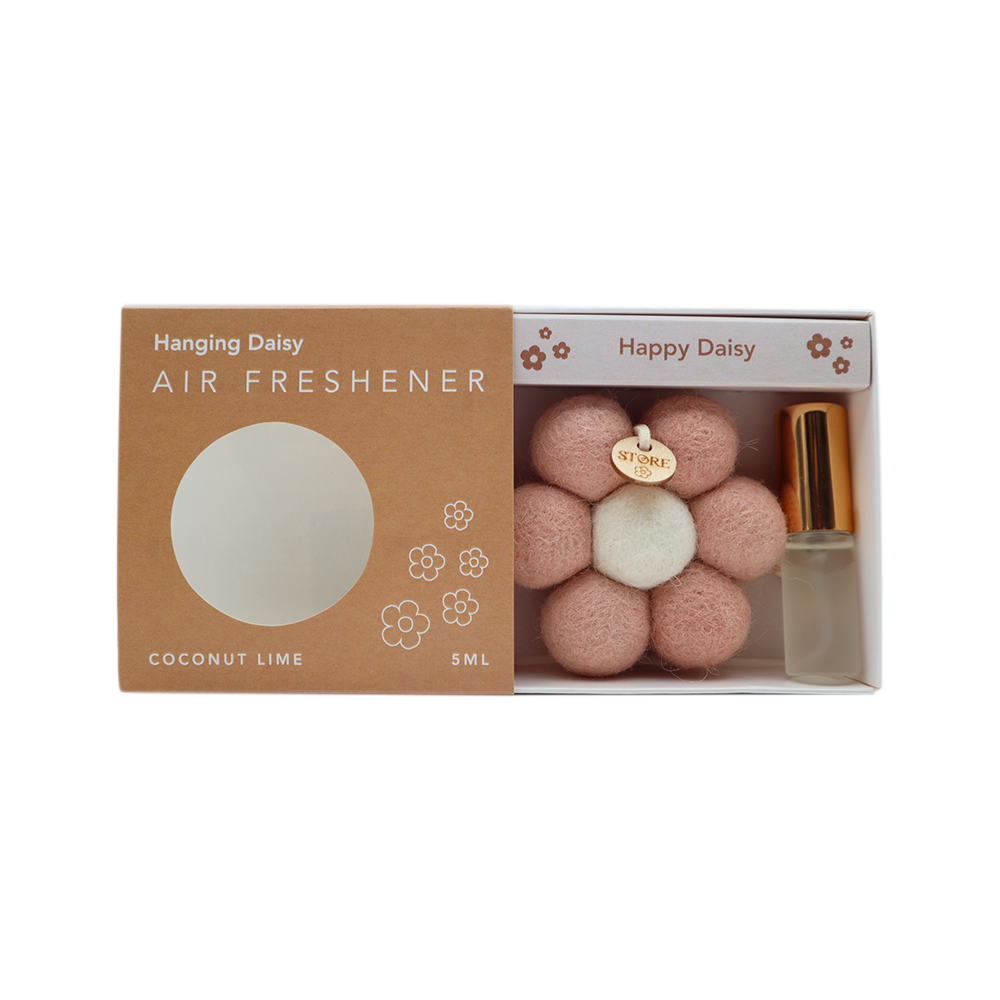 Wool Air Freshener Car Vent Coconut Lime