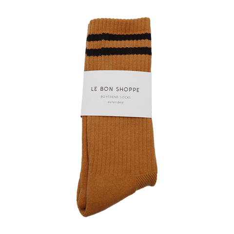 Le Bon Shoppe Socks Boyfriend Extended -Biscotti