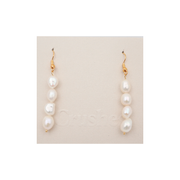 Crushes Earrings Popcorn Pearl Medium