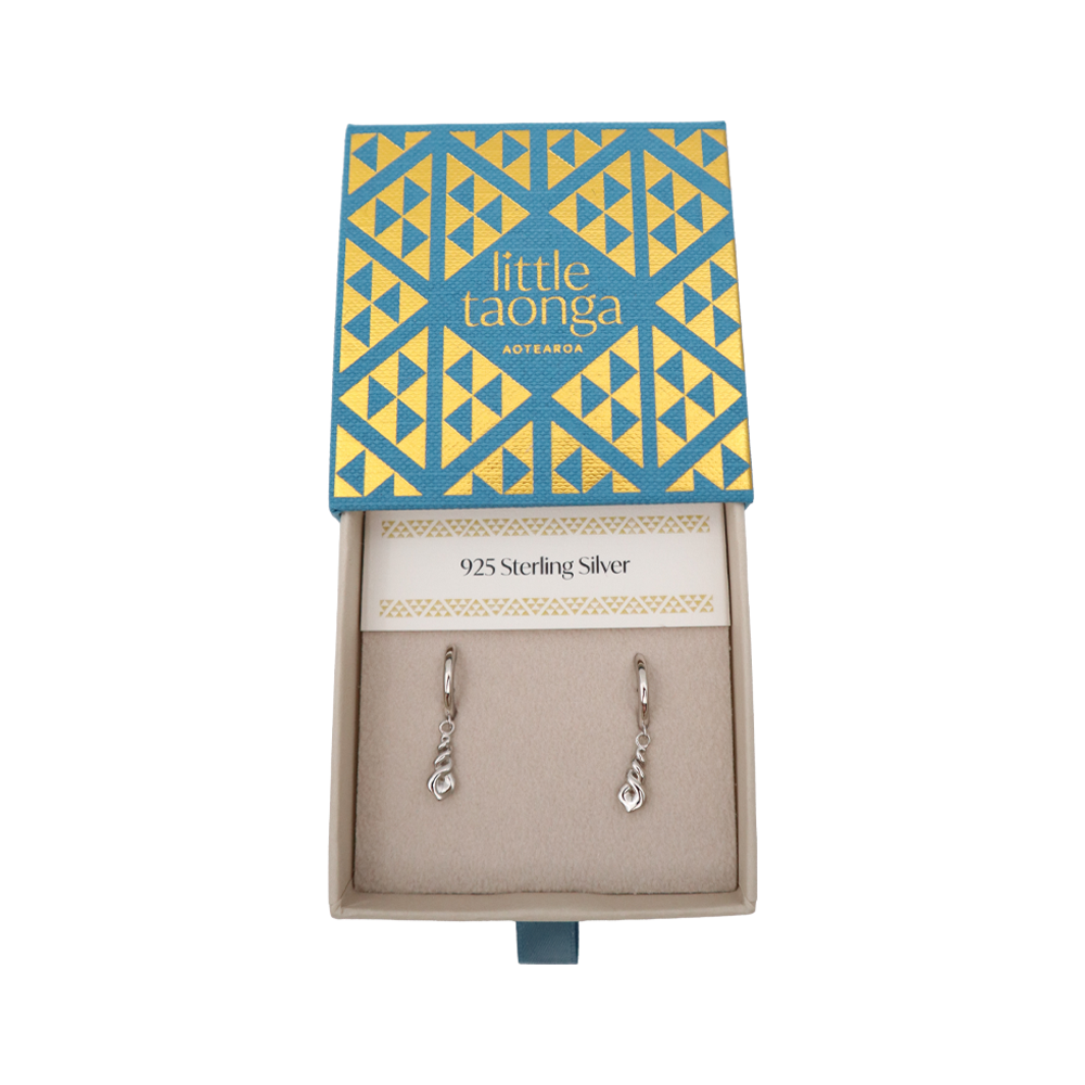 Little Taonga Huggies Triple Twist Silver