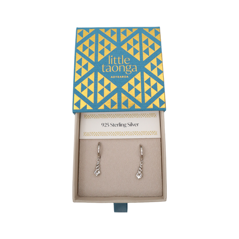 Little Taonga Huggies Triple Twist Silver