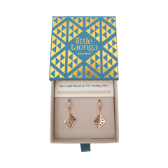 Little Taonga Huggies Niho Pendant Gold