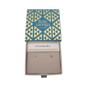 Little Taonga Petite Studs Marama Silver