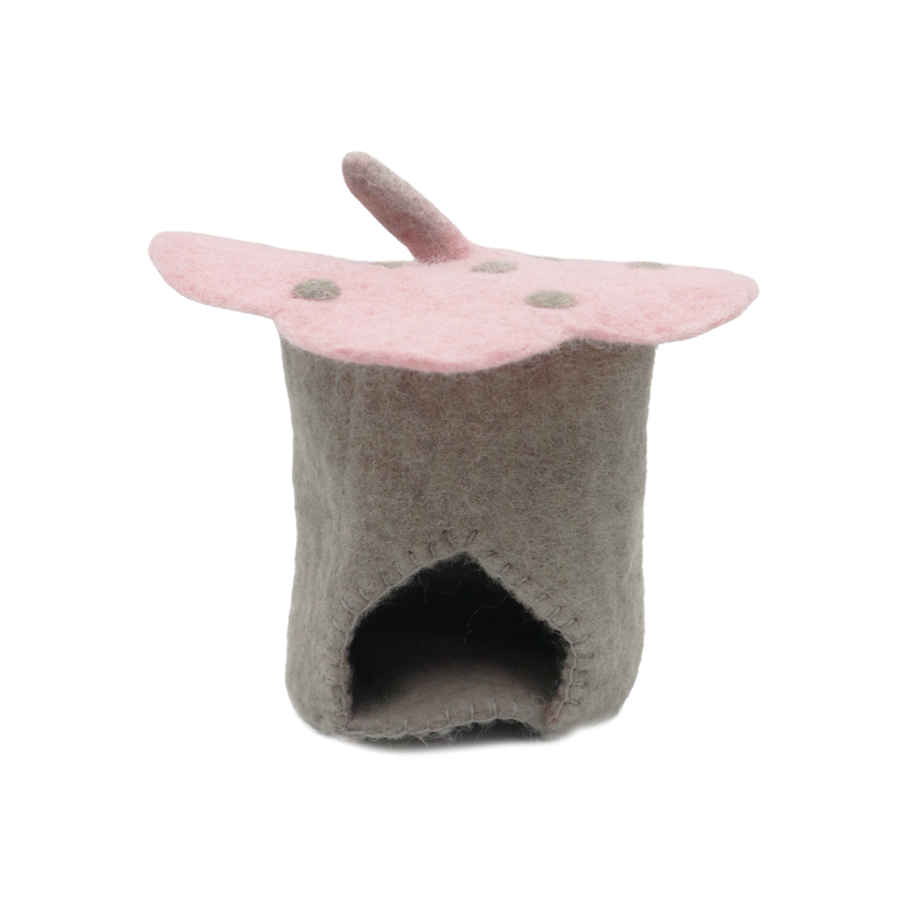 Misery Guts Felt Lovely Little Fairy House