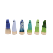 Studio Arhoj Ceramic Ghost Blues & Greens Blind Box