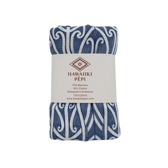 Hawaiiki Pēpi Baby Wrap Taurikura Navy