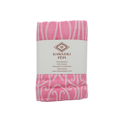 Hawaiiki Pēpi Baby Wrap Taurikura Pink