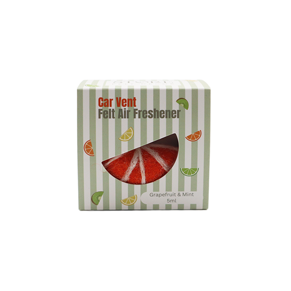 Wool Air Freshener Car Vent Orange