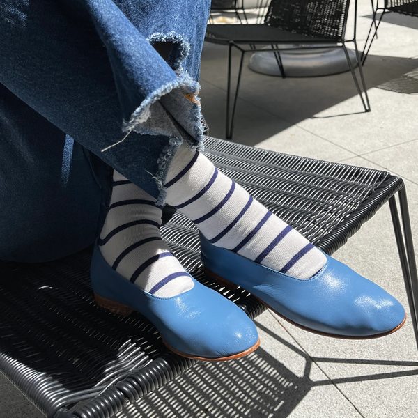Le Bon Shoppe Socks Wally Breton Stripe