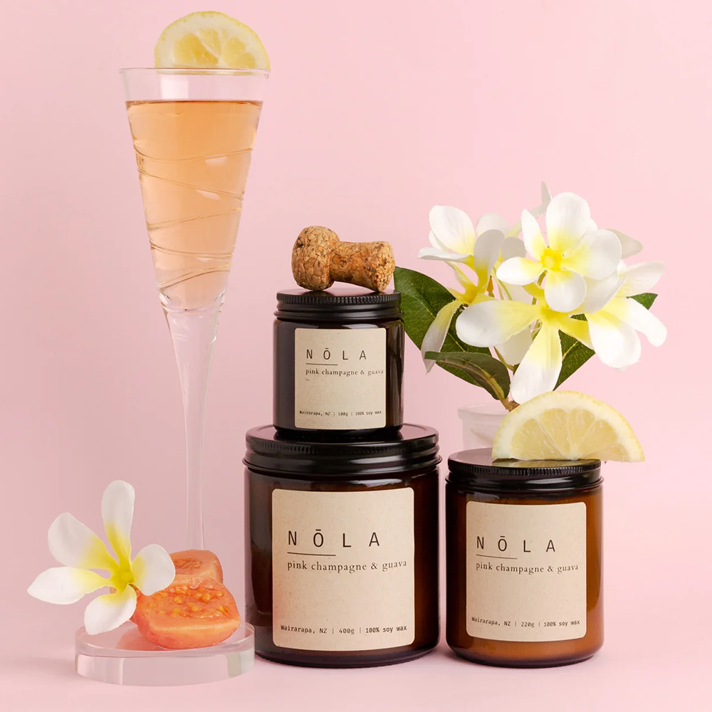 Nola Candle 100g Pink Champagne &  Guava