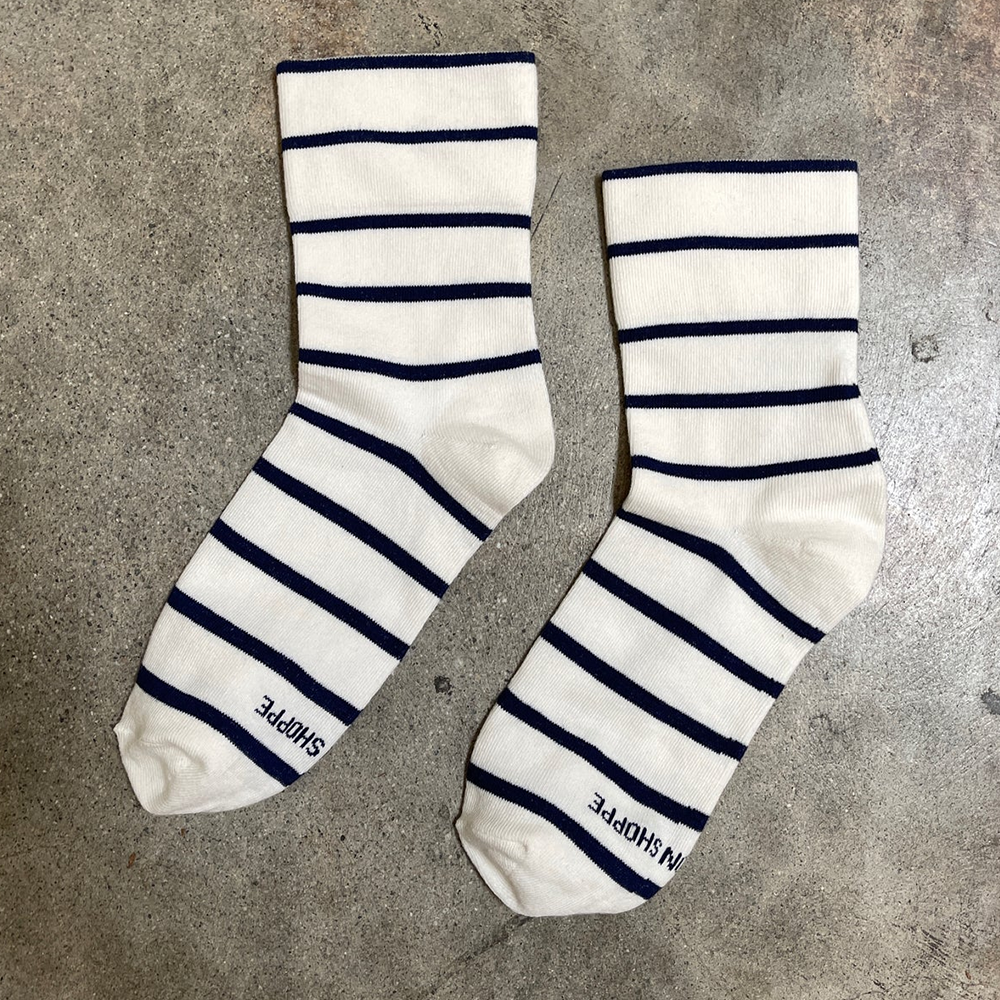 Le Bon Shoppe Socks Wally Breton Stripe
