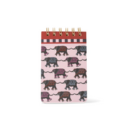 Designworks Ink Twin Wire Notepad Elephant
