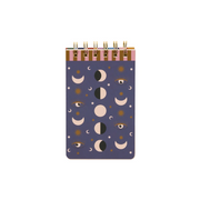 Designworks Ink Twin Wire Notepad Moon Phases