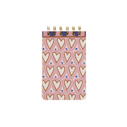 Designworks Ink Twin Wire Notepad Hearts