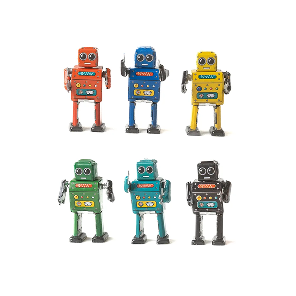 Tin Mini Robot Assorted