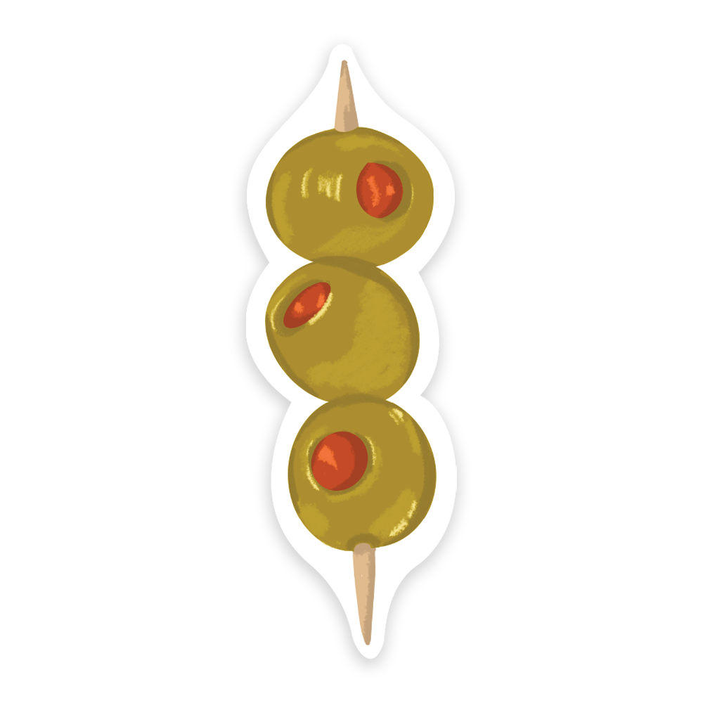 Iko Iko Cut Out Bookmark Green Olives