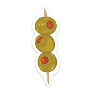 Iko Iko Cut Out Bookmark Green Olives