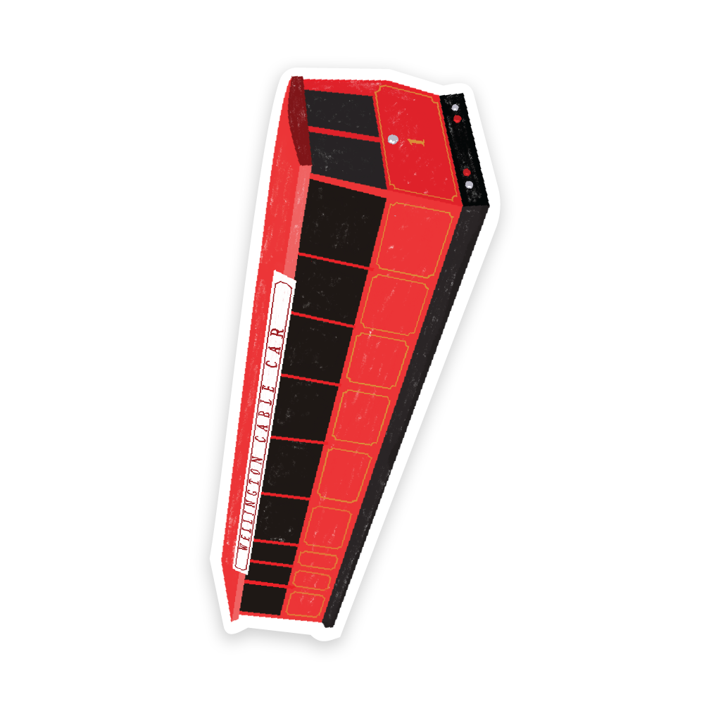 Iko Iko Cut Out Bookmark Cable Car