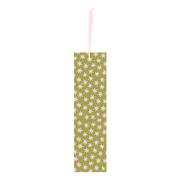 Iko Iko Double Sided Bookmark Wonky Stars Green