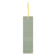 Iko Iko Double Sided Bookmark Pinstripe Sage