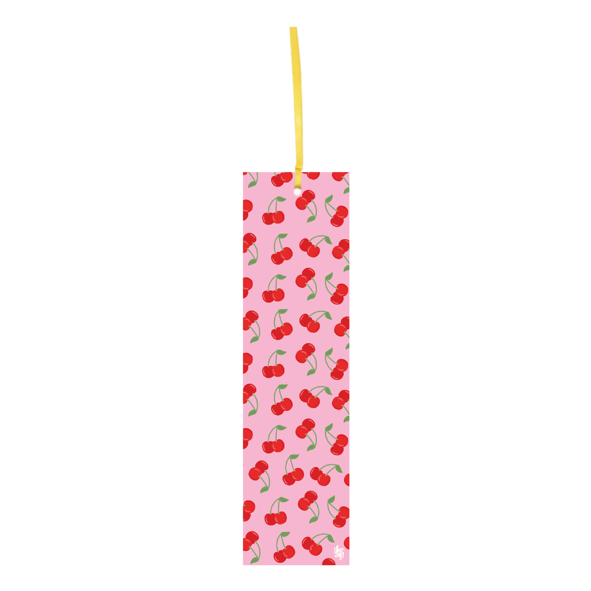 Iko Iko Double Sided Bookmark Pink Cherries