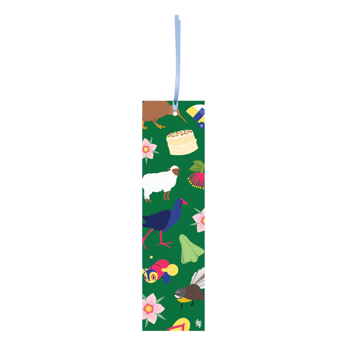 Iko Iko Double Sided Bookmark Kiwiana NZ Icons