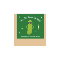 Iko Iko Fake Tattoo Pickle
