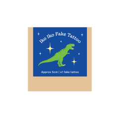 Iko Iko Fake Tattoo T-Rex