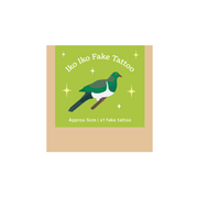 Iko Iko Fake Tattoo Kererū