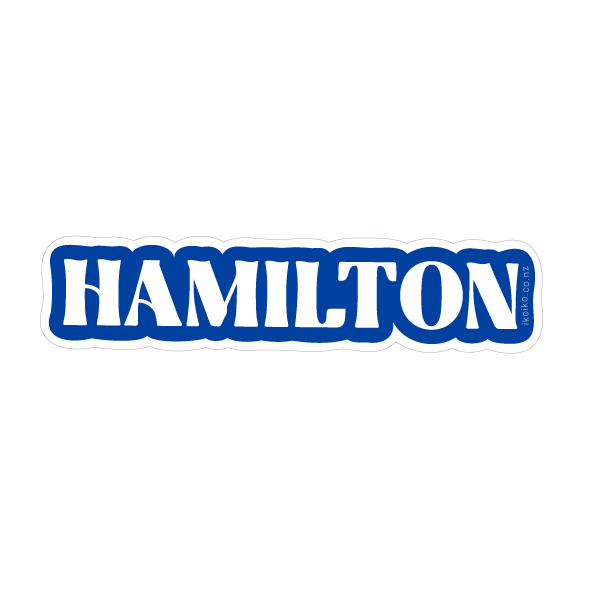 Iko Iko Fun Size Sticker Hamilton