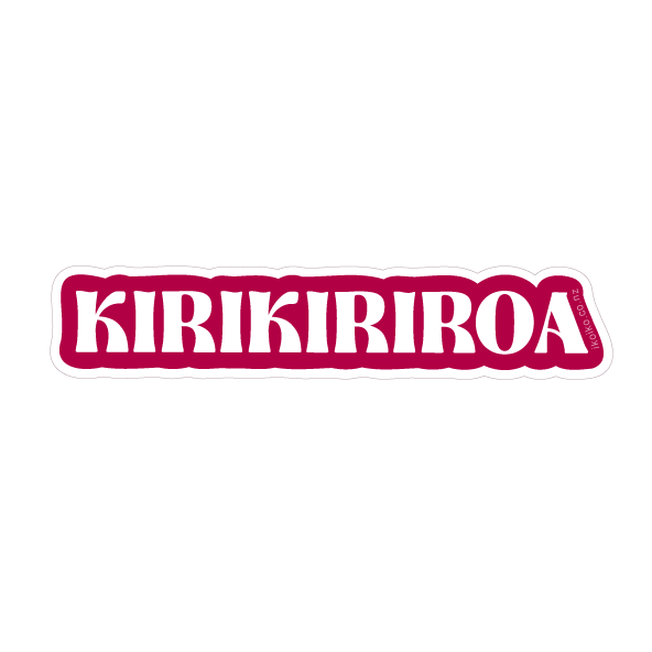 Iko Iko Fun Size Sticker Kirikiriroa