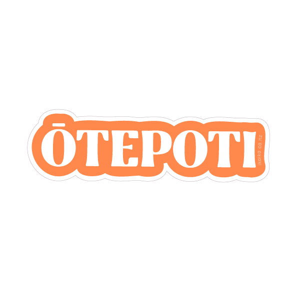 Iko Iko Fun Size Sticker Ōtepoti